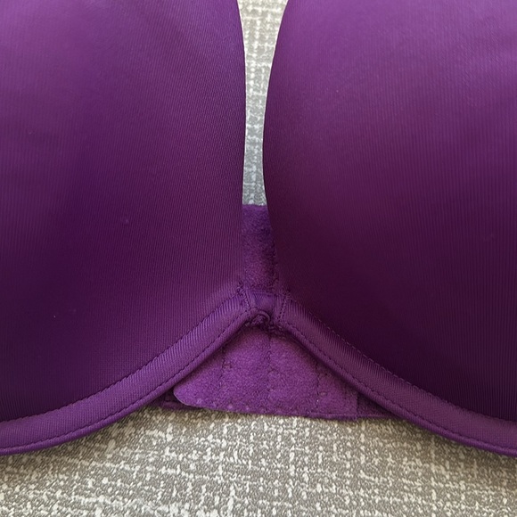 Cacique Padded Full Coverage Underwire Purple Bra size 40DDD - Picture 2 of 9